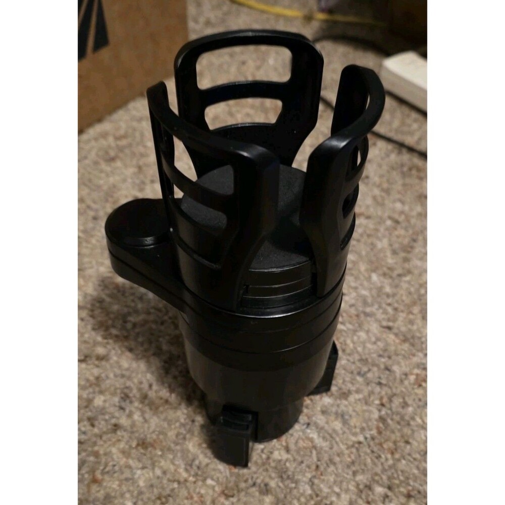 2 in 1 Car Cup Drink Holder Expander with Rotating Water Car Cup Holder